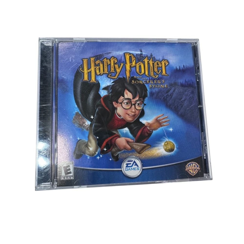 Harry Potter Sorcerers Stone PC Game CD ROM EA Games Wizard Adventure Retro